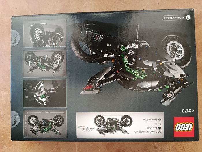 Neuf - Lego Technic - 42170 - La moto Kawasaki Ninja H2R - photo numéro 2