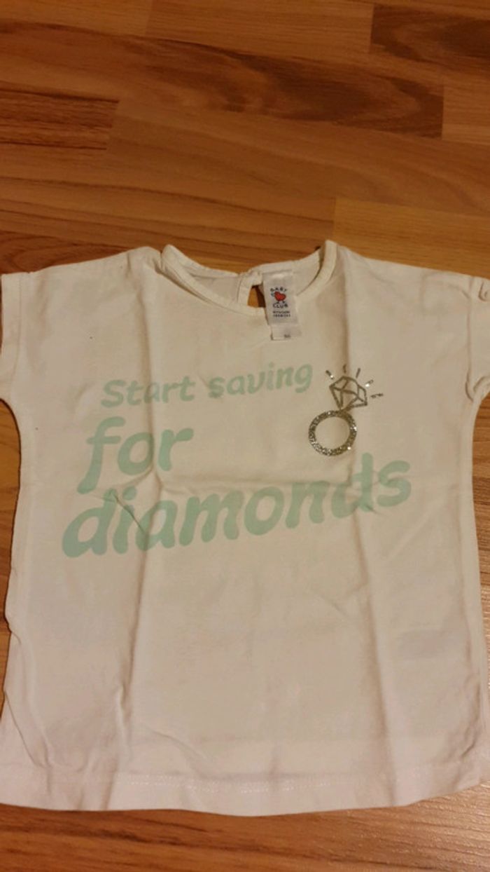 t shirt baby club 2 ans