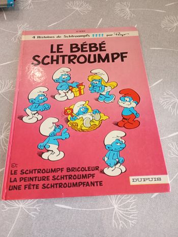 Le bébé Schtroumpf