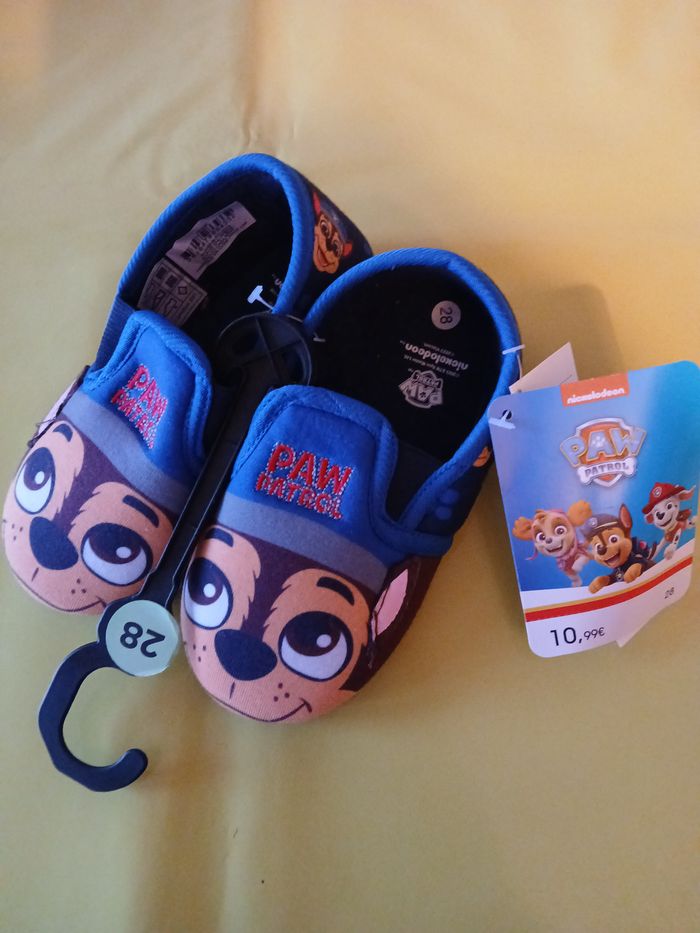 chaussons pat patrouille chase 28
