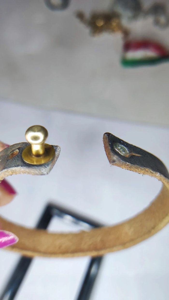 Bracelet homme cuir Thierry - photo numéro 8
