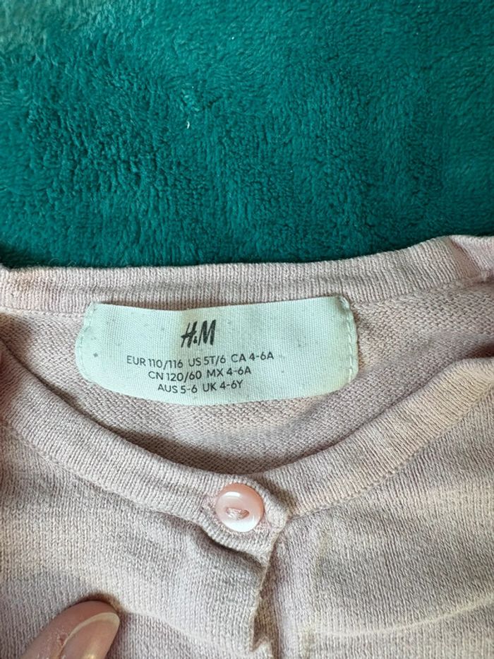 Gilet rose 5-6 ans - photo numéro 3
