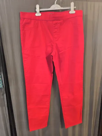 225389 pantalon rouge femme In Extenso 46