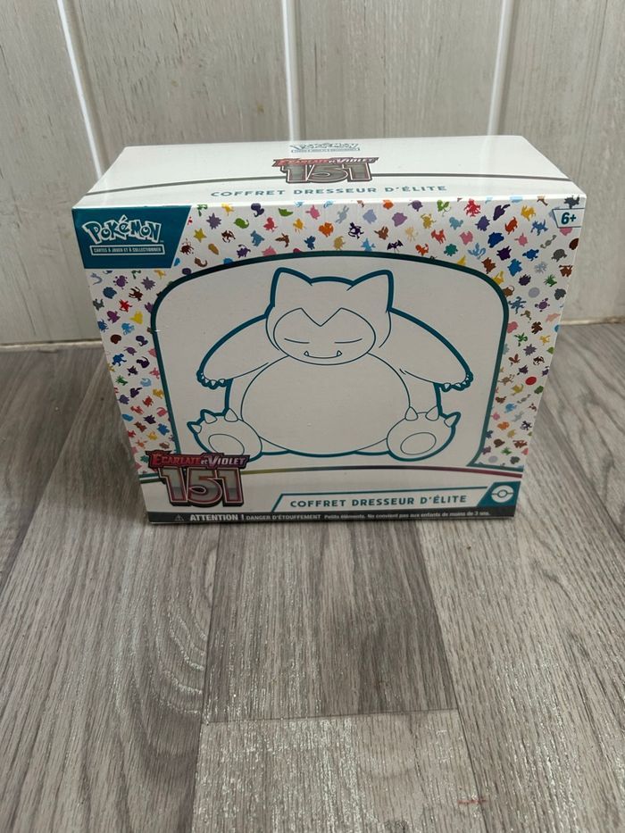 Coffret ETB Pokémon 151 - coffret dresseur d’élite 