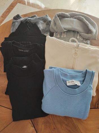 Lot vêtements fille automne hiver 7 pièces XS 16 ans