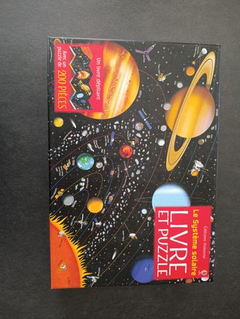 Système solaire livre + puzzle