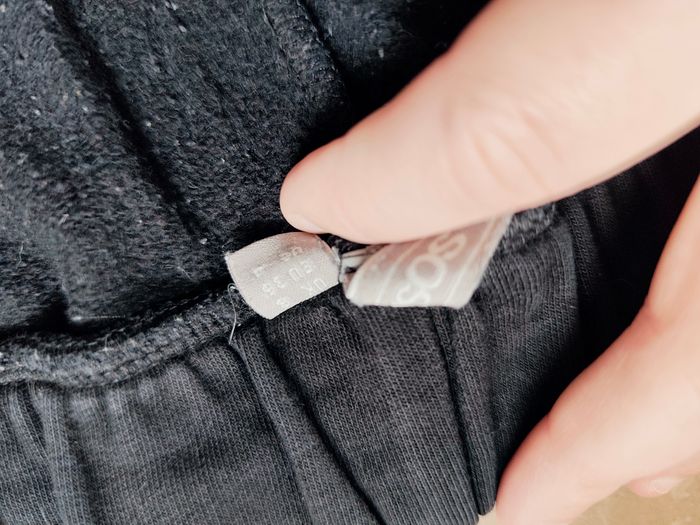 Pantalon jogging noir franges – Taille 36 – ASOS - photo numéro 4