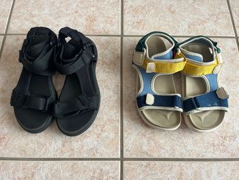 Lot sandales Zara sport