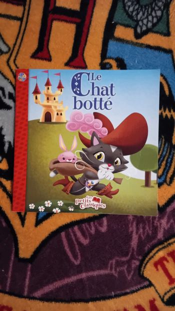 Livre conte chat botté