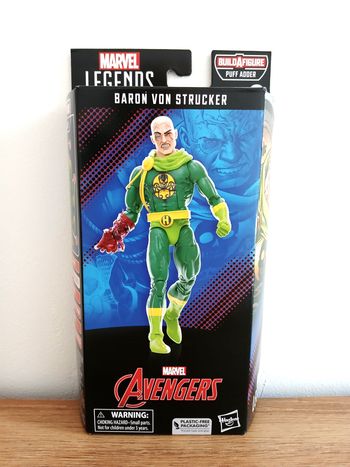 Figurine Hasbro Baron Von Struker Marvel Legends NEUF