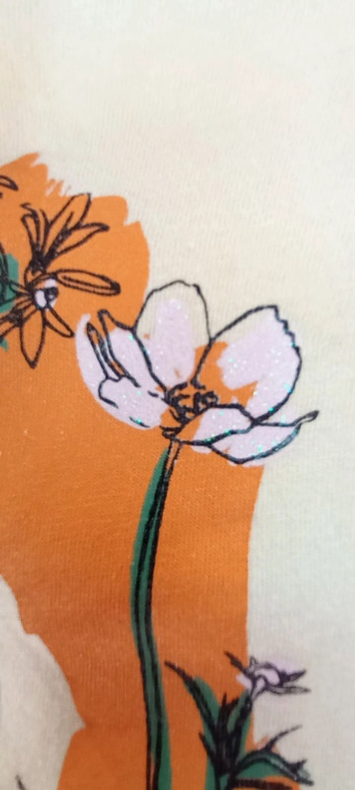 T-shirt 110-116 cm jaune Zeeman - photo numéro 5