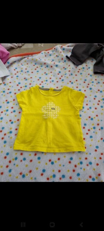 Tee shirt jaune okaidi