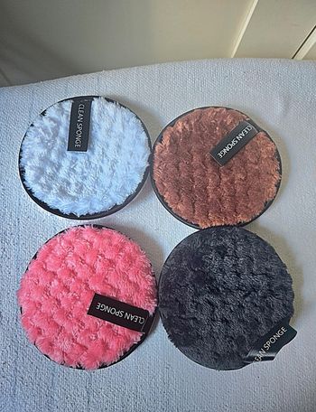 Lingettes Démaquillantes Réutilisables x4
