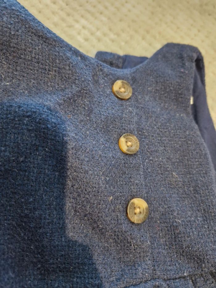 Combishort Verbaudet 18 mois bleu marine - photo numéro 2