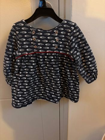 Robe manche longue Obaibi 12 mois