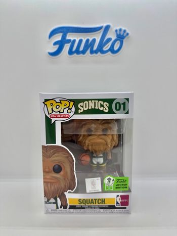 Funko Pop NBA Mascot Squatch 01 Spring Convention 2021