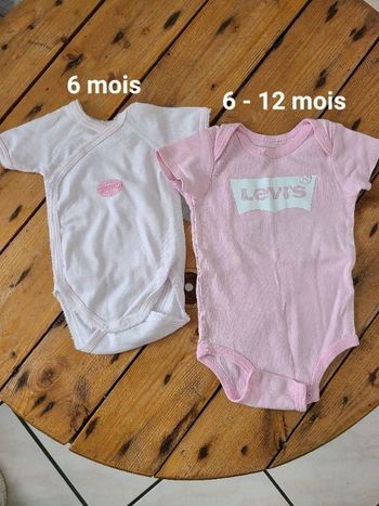 Lot 2 bodies 6 mois
