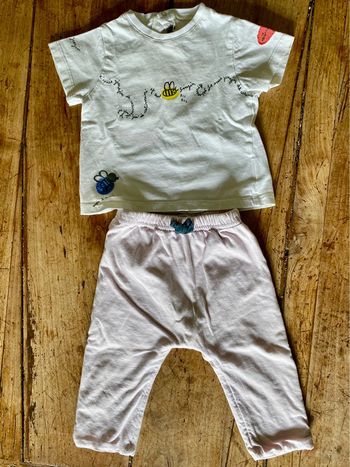 Ensemble pantalon t-shirt 9 mois