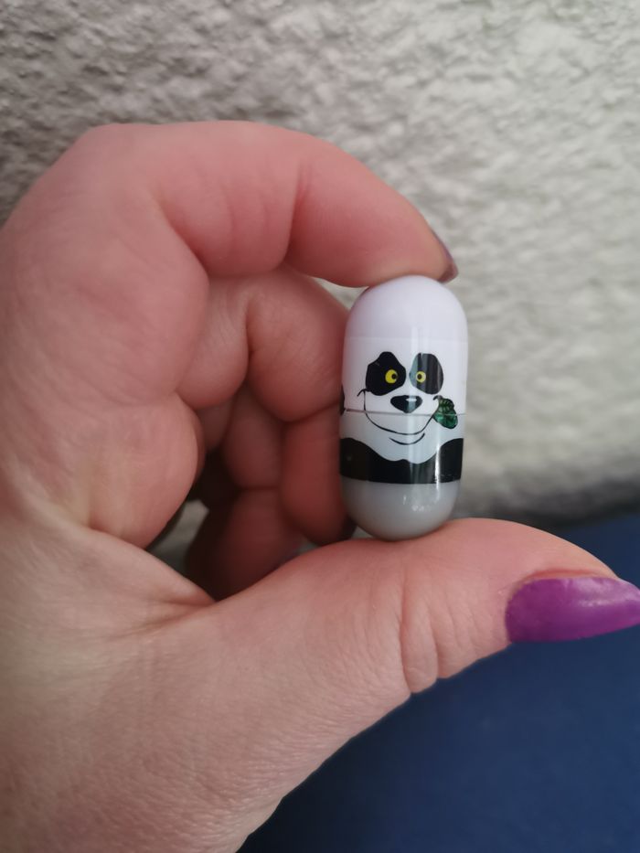 Turbulos culbuto gris et blanc Bear magic beans