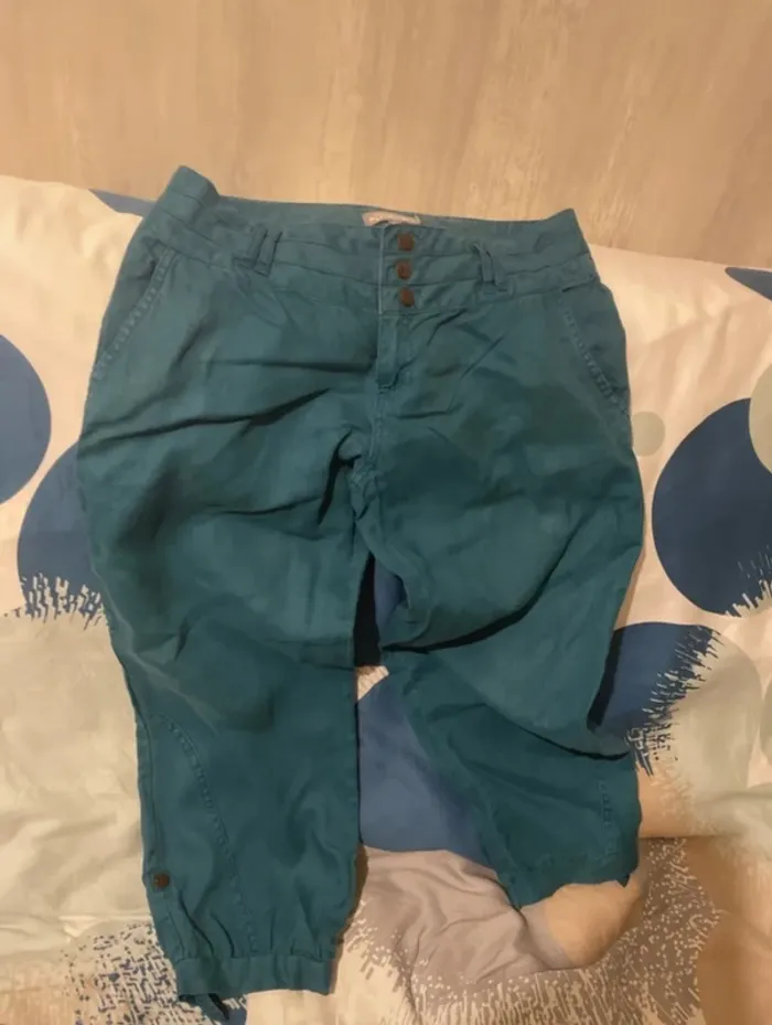 2 pantalons lin - photo numéro 3