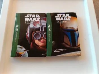 Lot de livre Star Wars épisode 1 et 2