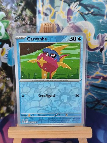 Carvanha reverse 46/197 flammes obsidiennes