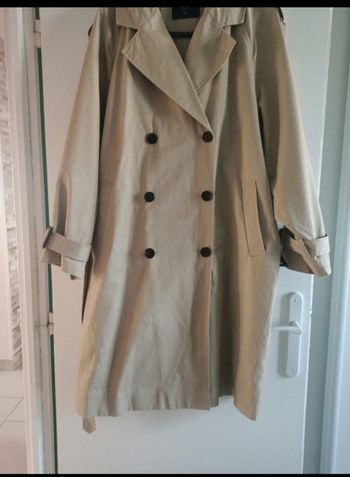 Imperméable long femme