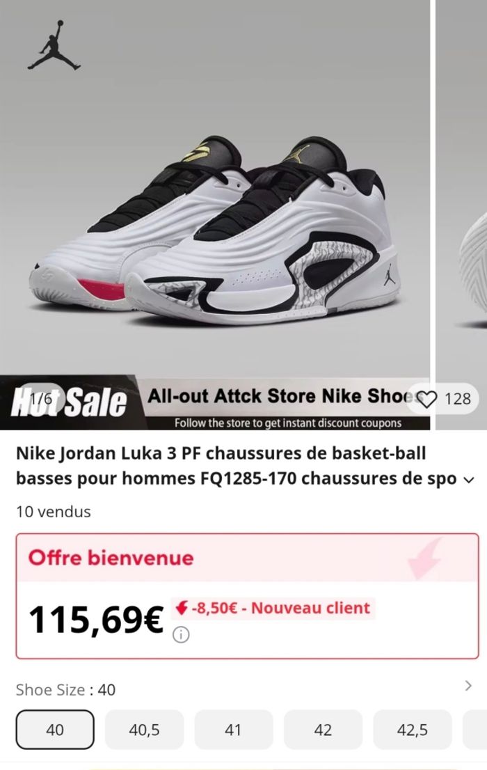 Jordan-Luka 3-coloris-White Cement USA - photo numéro 2