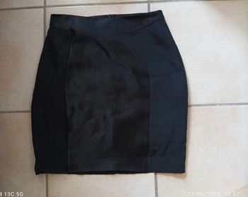 Jupe en lin Cermsario taille 38