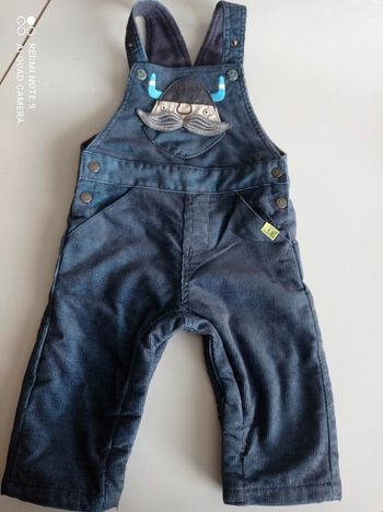 Salopette chaude taille 12 mois viking du pareil au meme