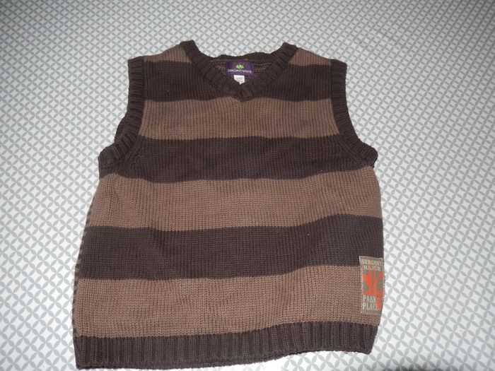 Pull sans manches 4 ans sergent major