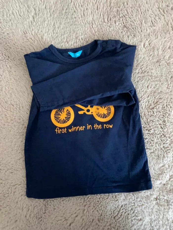 Lot 3 teeshirt longues manches 2 ans - photo numéro 10
