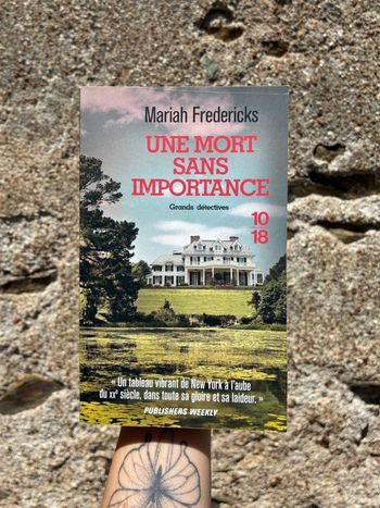 Une mort sans importance par Mariah Fredericks