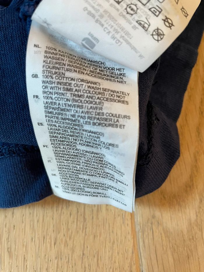 T-shirt MC bleu - G-Star Raw - M - photo numéro 8