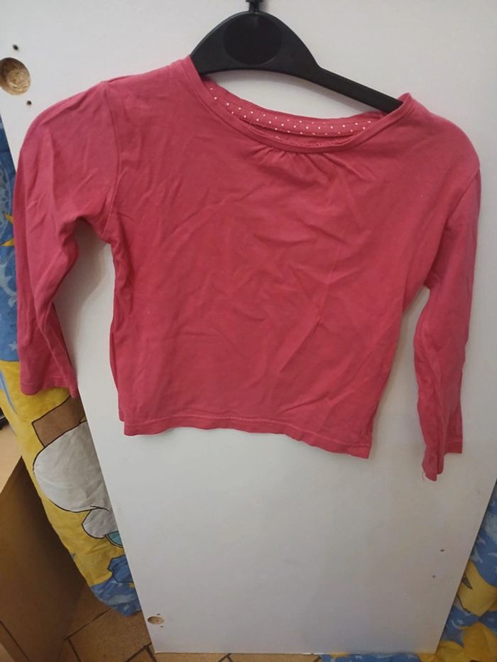 Lot de t shirt longue manche 5 ans fille - photo numéro 5