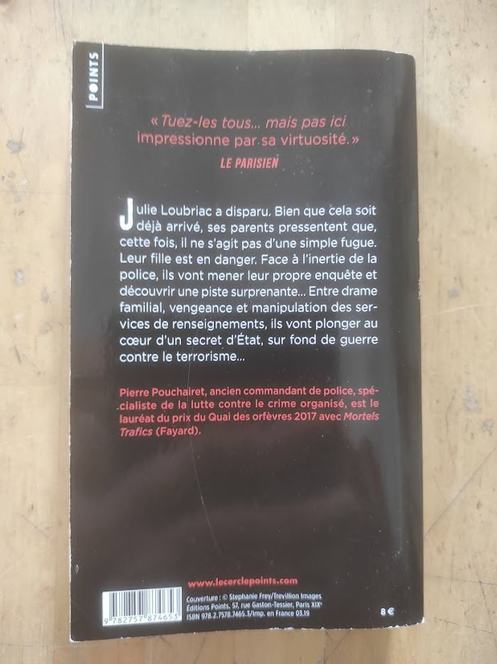 Tuez les tous mais pas ici Pierre Pouchairet Points 2019 - photo numéro 3