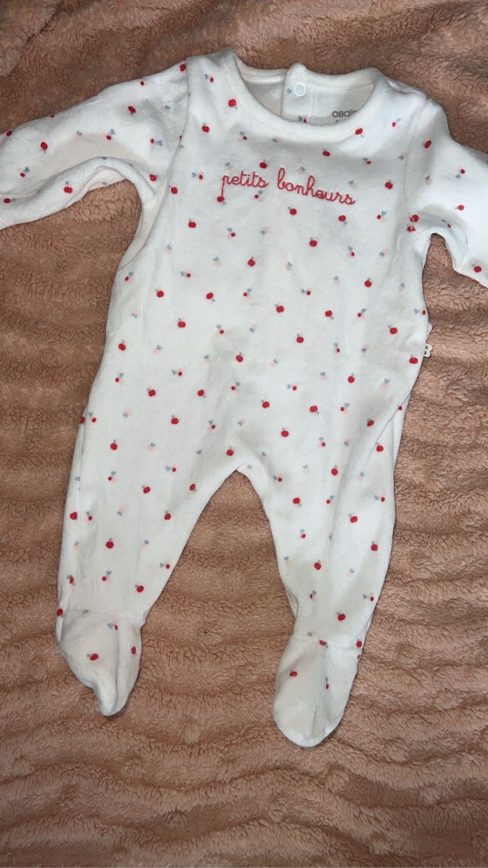 Pyjama 3 mois blanc - photo numéro 7