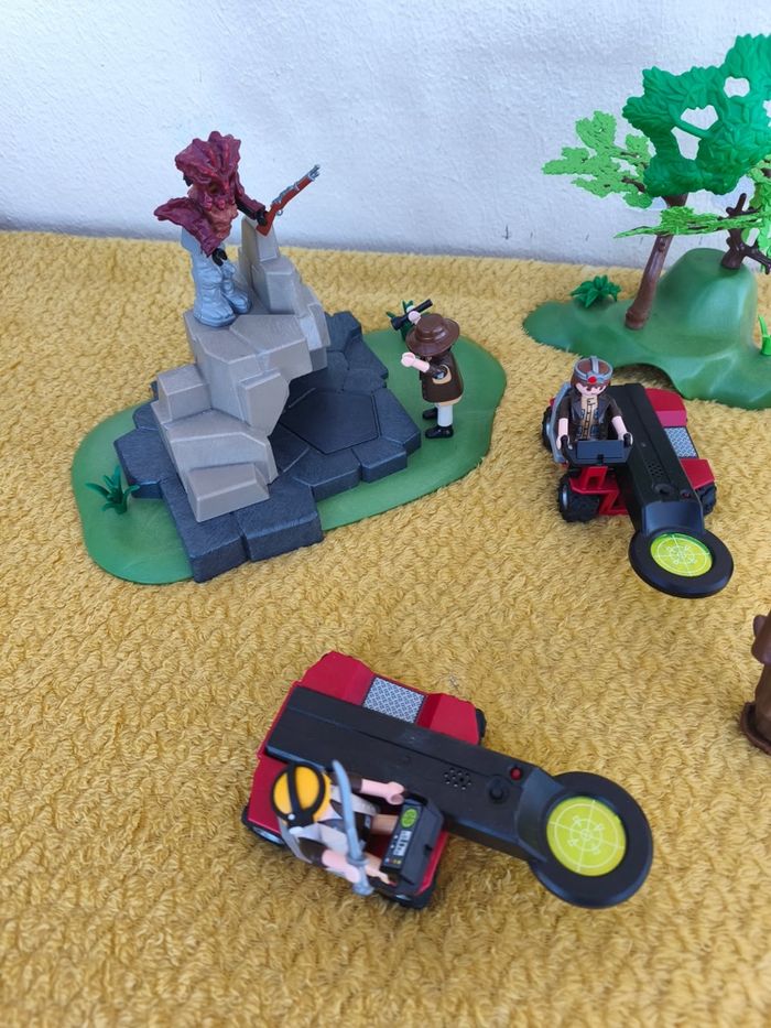 Lot chasseurs de trésor playmobil