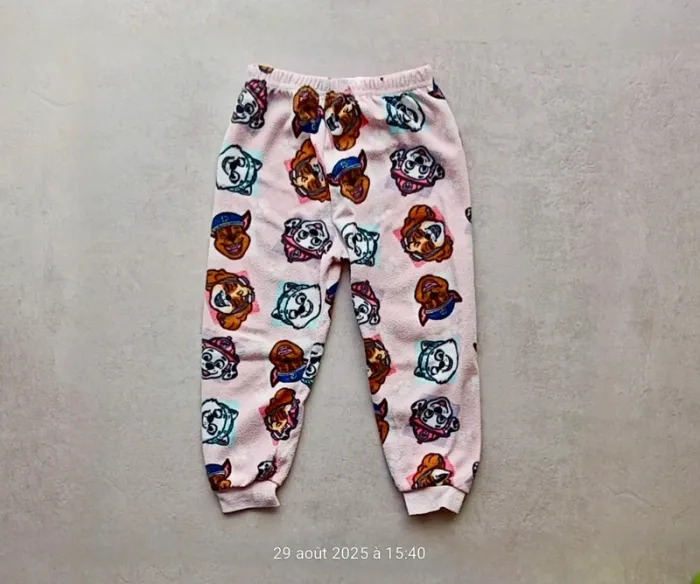 Pyjama 2 pièces Pat patrouille fille - 2/3 ans - photo numéro 4