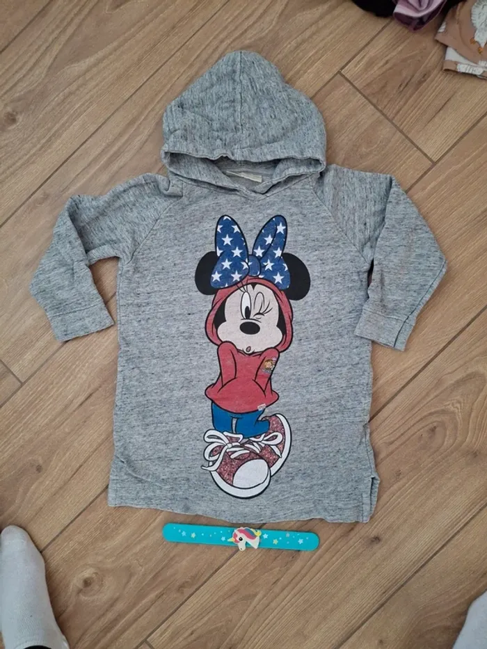 Robe pull Zara Minnie 6 ans