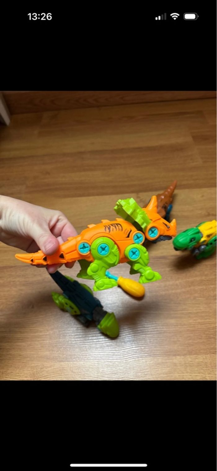 Jouet garçon dinosaure à construire - photo numéro 9