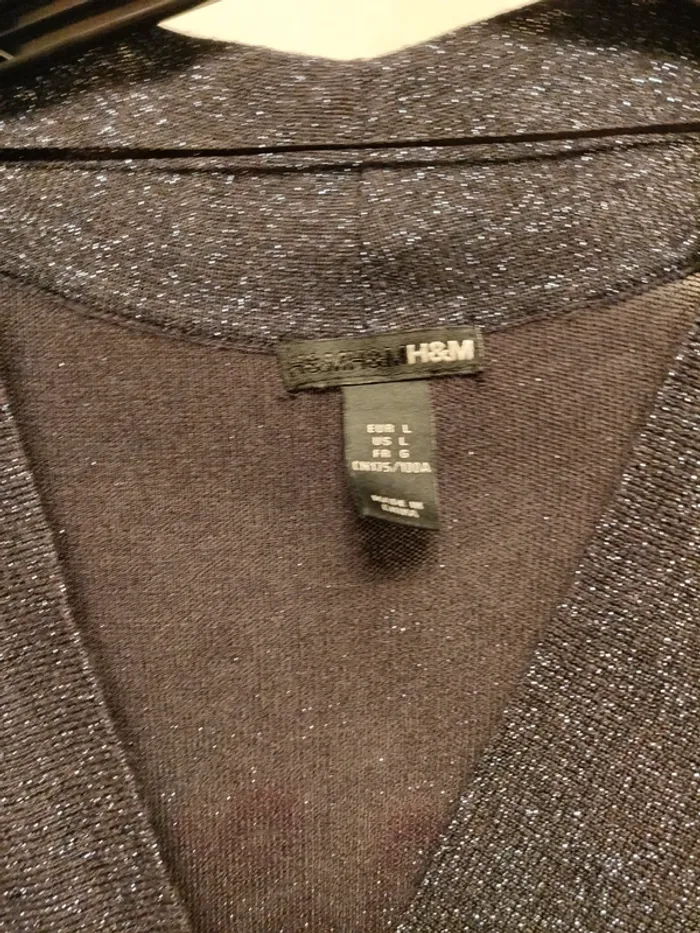 Robe de soirée H&M (bleu), L / 40 / 12 - photo numéro 3