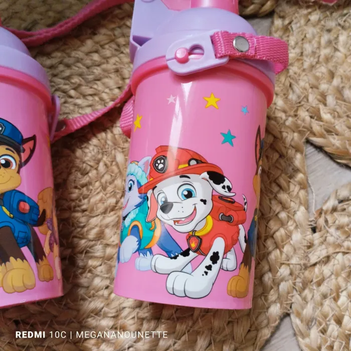 🐶 Lot x2 Gourdes Paw Patrol – Lien de Transport Intégré – Bon État Général - photo numéro 6
