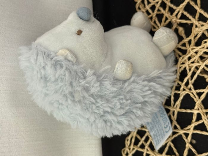 Hérisson TARTINE & CHOCOLAT doudou bleu - photo numéro 4