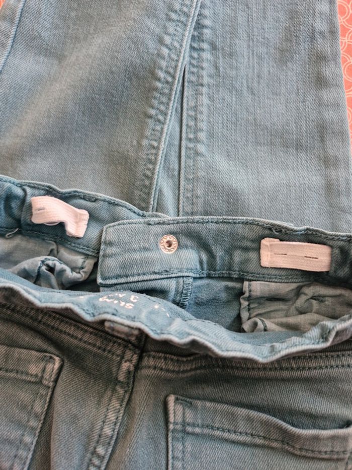 Jeans slim enfant 3 ans Kiabi Coton Elasthanne - photo numéro 2