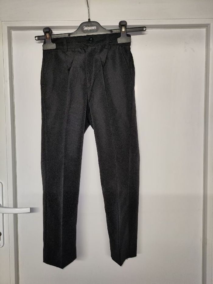 pantalon de costume noir 6 ans