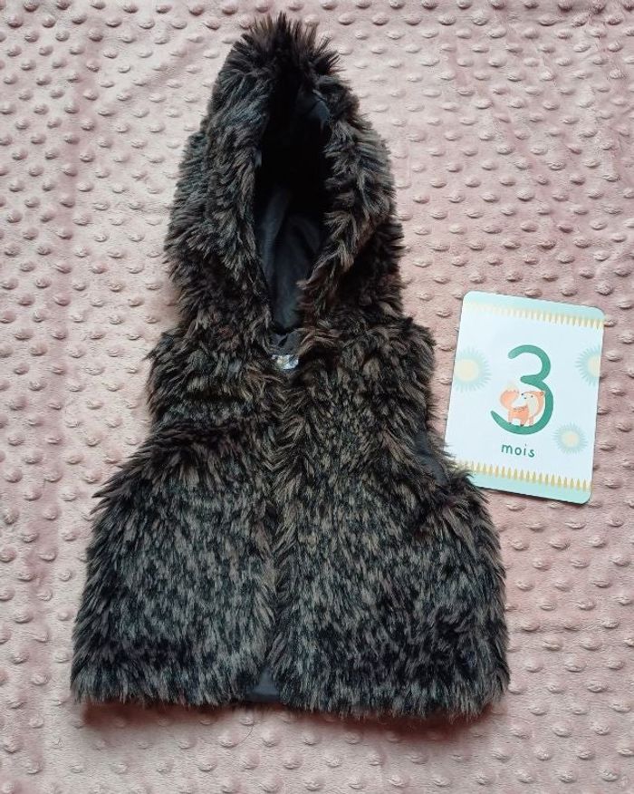 Veste sans manche 3 mois