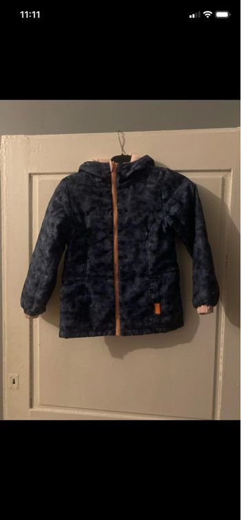 Manteau fille peu ce mettre des 2 côté 