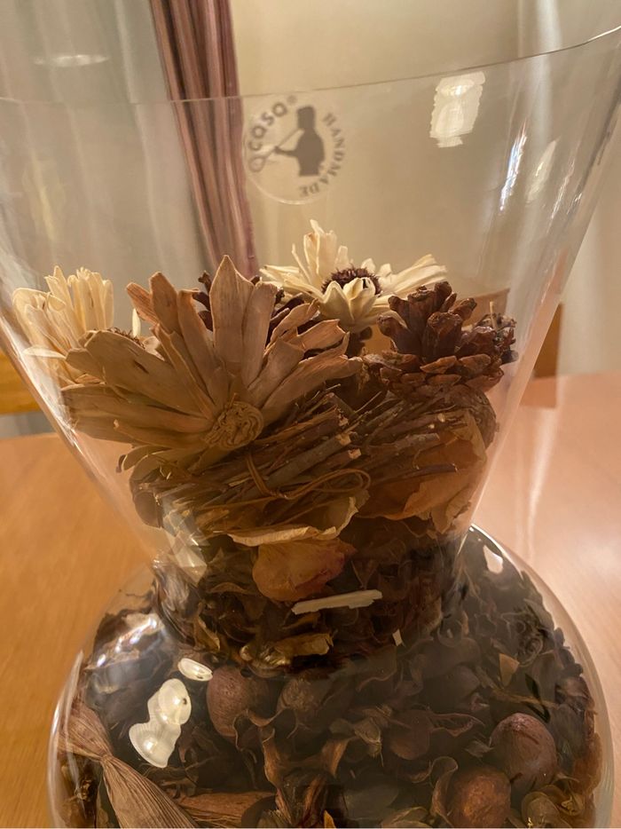 Un grand vase en verre transparent de chez casa - photo numéro 4