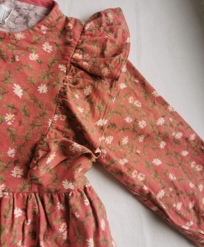 Robe 👸froufrou, motif fleuri, 9ans - photo numéro 8